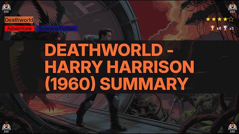 Deathworld - Harry Harrison (1960) Summary (Deathworld - 1)
