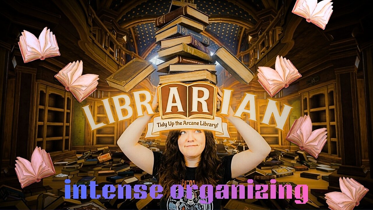 ORGANIZING 30,000 BOOKS!!! 🕮 Librarian: Tidy Up the Arcane Library!