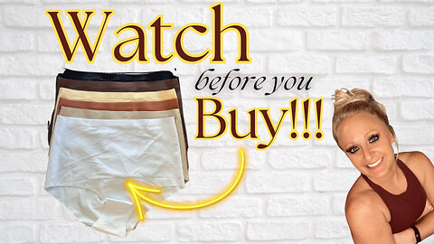 6 Pack Seamless Underwear for Women.