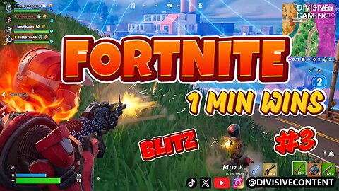 Fortnite - 1 Min Wins #3 - Fortnite Clips