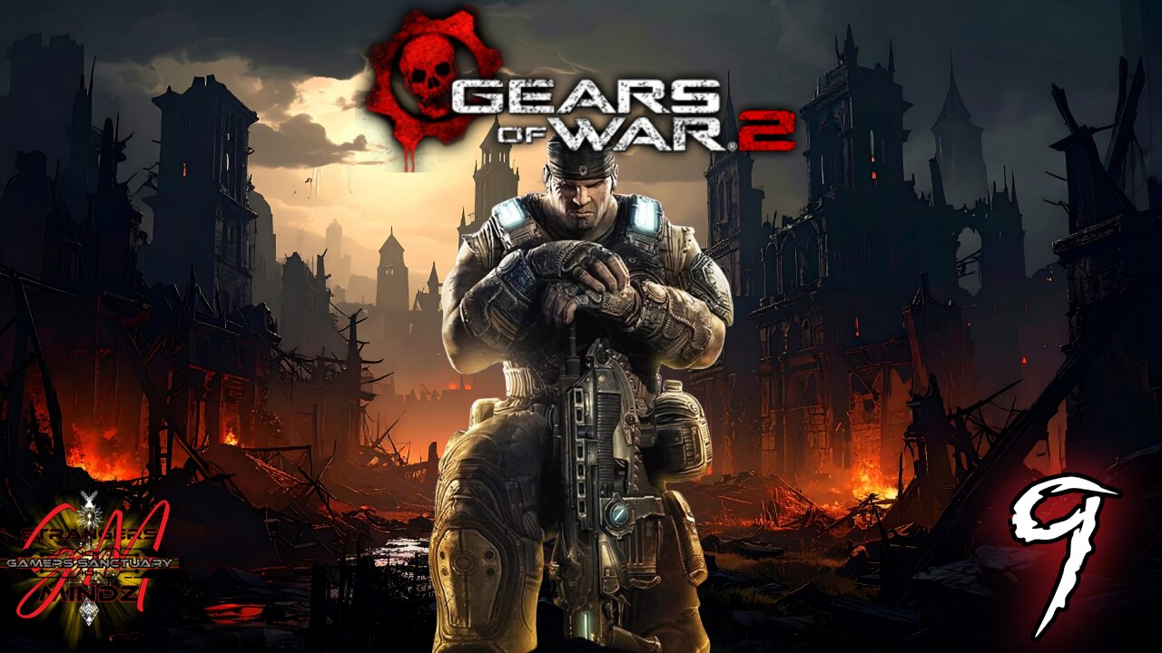 GEARS OF WAR 2 Gameplay EP 9 - AAAHHH REAL MOINSTER! (FULL GAME)