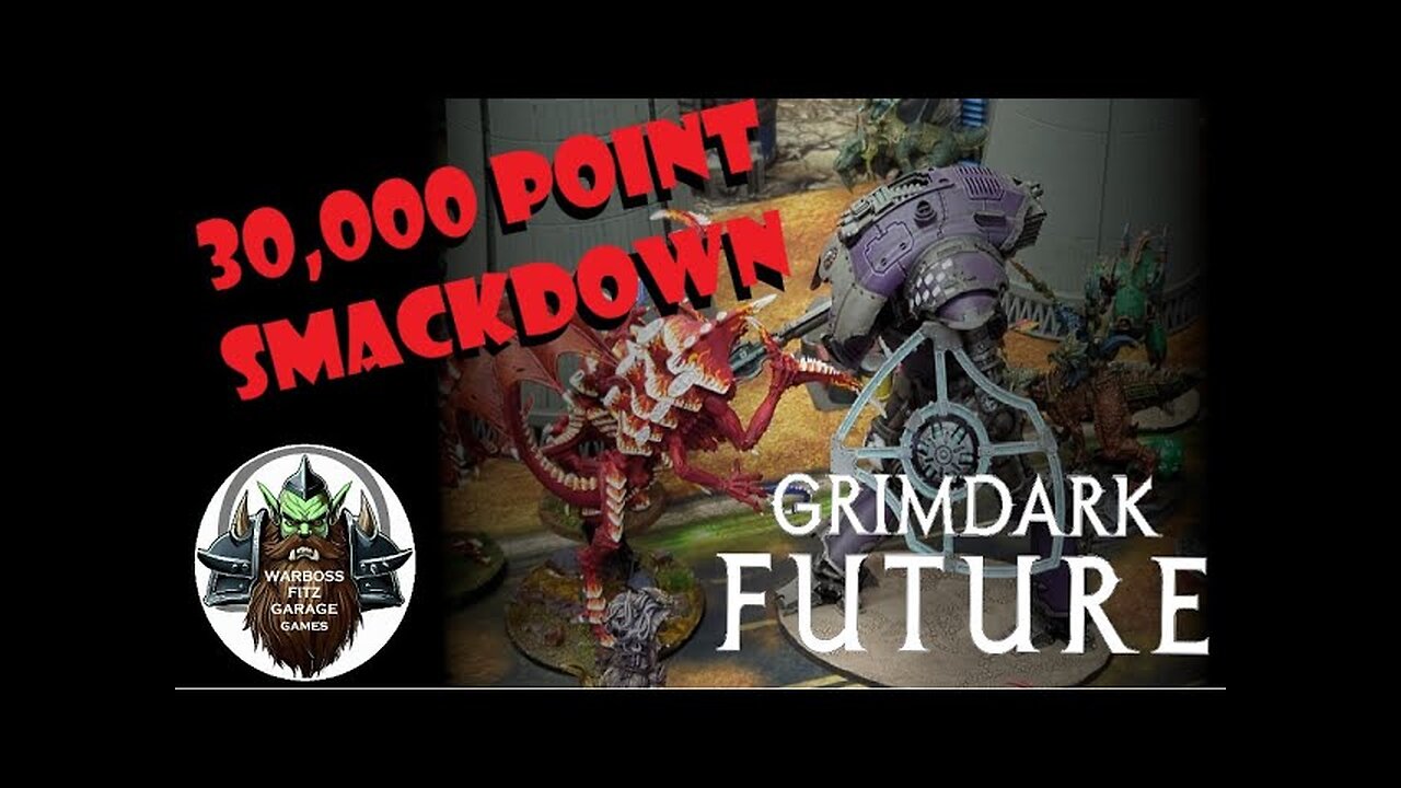 30.000 point Grimdark Future Apocalypse game