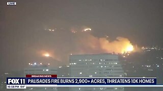 FOX 11 as California Wildfire Rages: ‘If You’re Wondering, “Where’s L.A. Mayor Karen Bass?” She’s Been in Ghana, so She’s Apparently on Her Way Back’