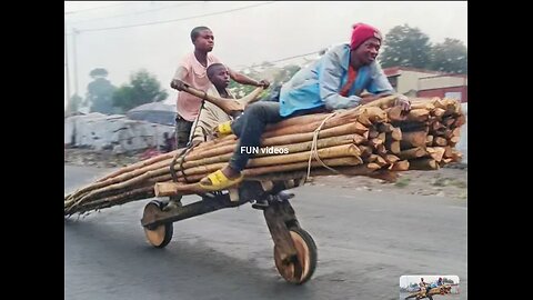 Riding_Engineless_Scooters_on_Streets_of_Congo(720p) 