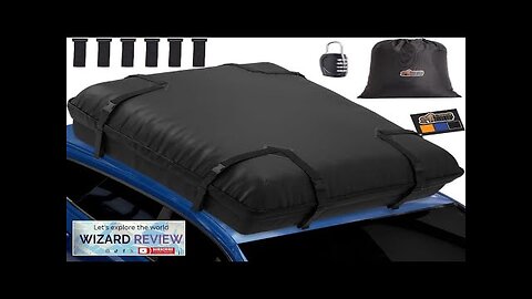 Gorilla Grip Waterproof Car Roof Bag with Stay in Place Grip Dots Review