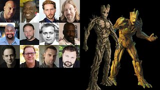 Animated Voice Comparison- Groot (Guardians of the Galaxy)