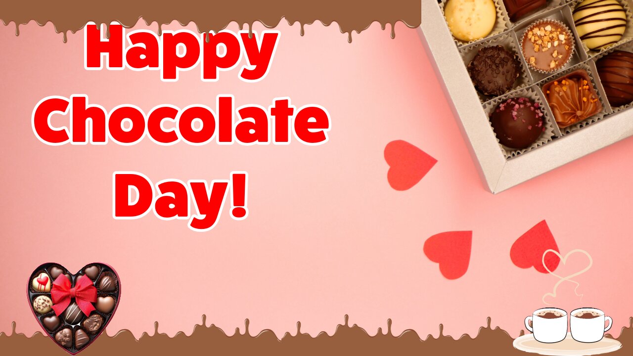 Sweet Wishes for Chocolate Day 🍫💖 | Celebrate with Love & Chocolate | Valentine's Day 2025 | Love |