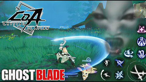 CRYSTAL OF ATLAN GAMEPLAY ( Ghost Blade ) GLOBAL UPCOMING CLASS