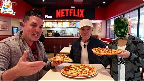 Netflix Show Themed Food With J & Dad Reaction - 2025