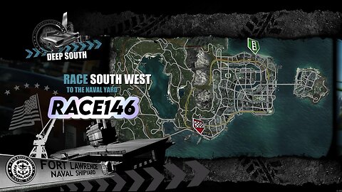 Race146 Race South west to the Naval Yard Burnout Paradise Remastered
