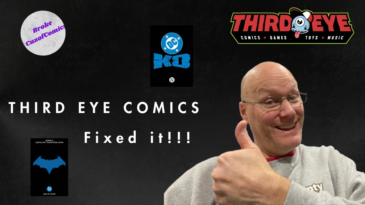 Third Eye Comics fixed their mistake and sent me some replacements.