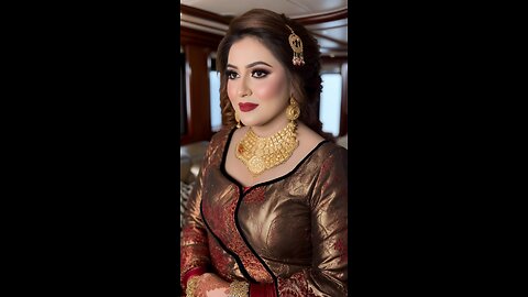 💫 A Perfect Bridal Glam Moment Captured