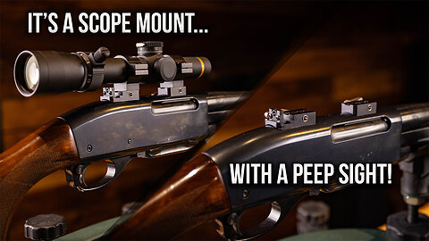 The Whitetail Mount | A Scope & Peep In One…BUT Will It Hold Zero?