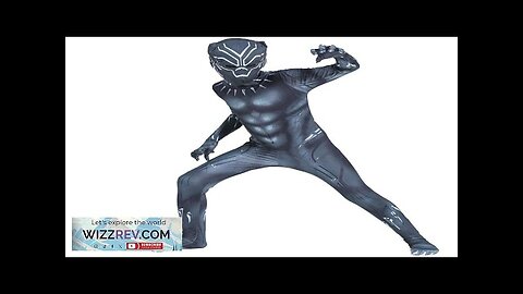 Boys Black Panther Tights Superhero Tights Movie Character Cosplay Justice Hero Mask Review