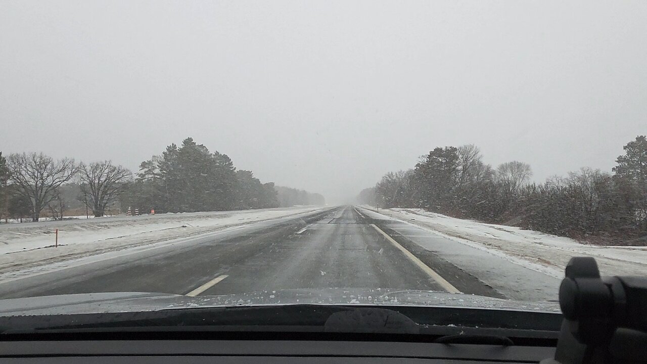 Minnesota Blizzard Driving