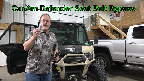 Can-Am Defender Seat Belt Bypass / Override – Easy Install Guide