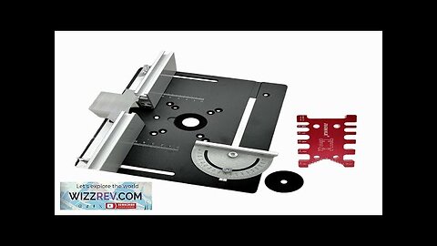 C8 Aluminium Ally Woodworking Router Table Insert Plate Miter Gauge WorkBenches Wood Review