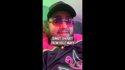 Sunset Sherbet From Hello Mary ☀️