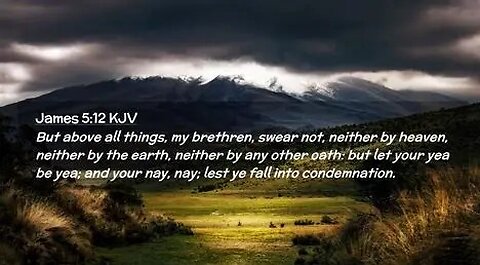 Oaths and Condemnation James 5:11-12 with Dr. Tom Knotts, Jr.