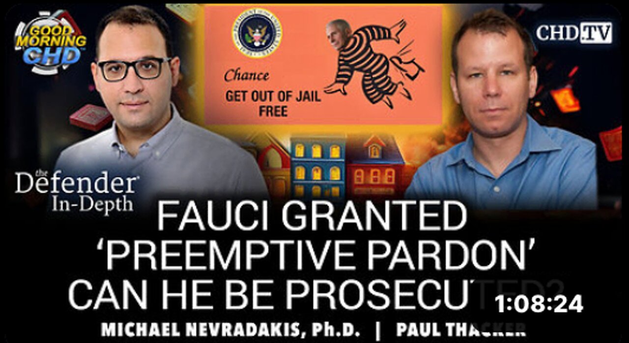 Fauci Granted 'Preemptive Pardon' Can He Be Prosecuted? + Exclusive Interview: John Beaudoin