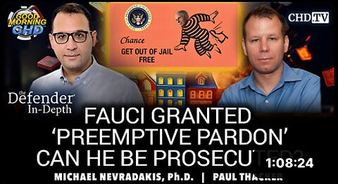 Fauci Granted 'Preemptive Pardon' Can He Be Prosecuted? + Exclusive Interview: John Beaudoin