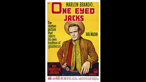 One-Eyed Jacks ( Marlon Brando ) Full Movie 1961