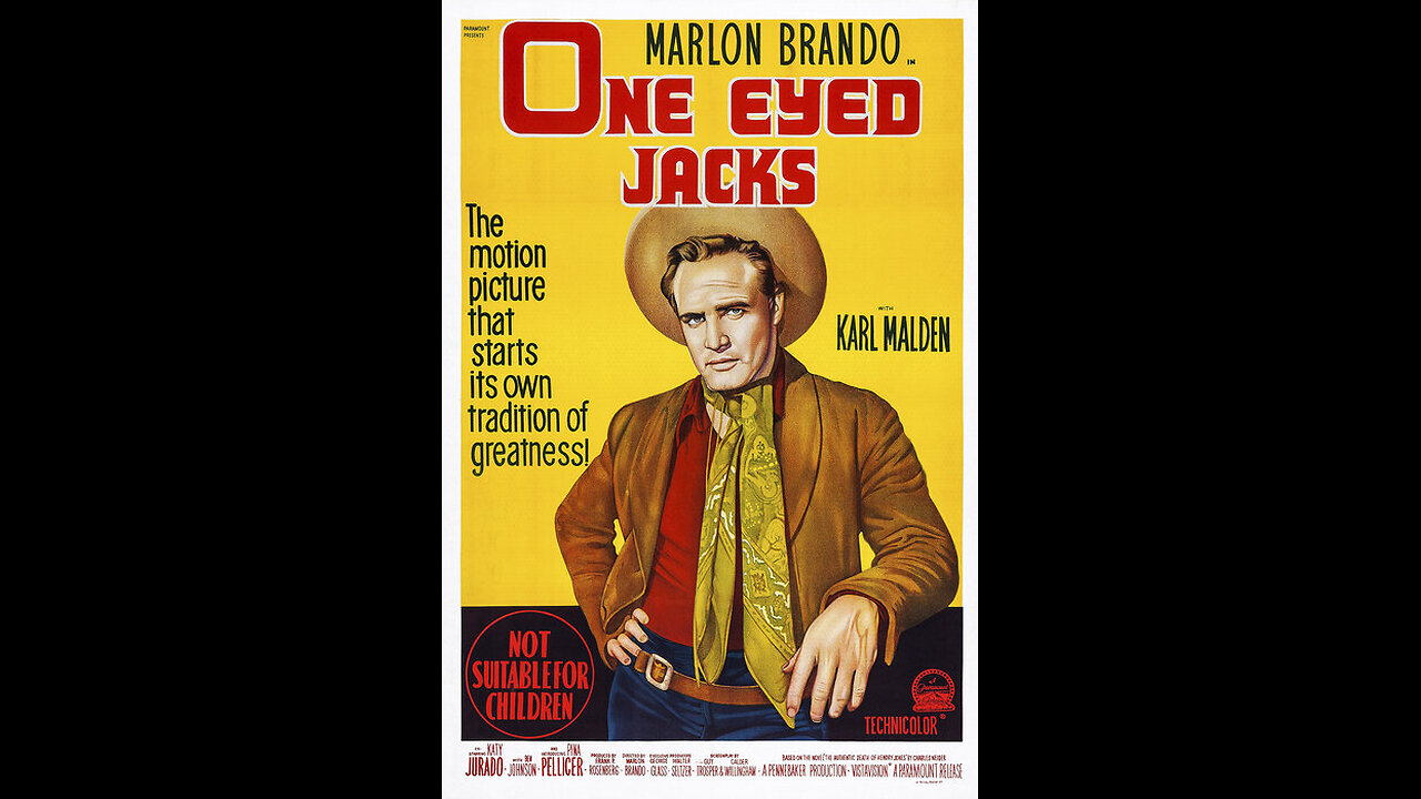 One-Eyed Jacks ( Marlon Brando ) Full Movie 1961