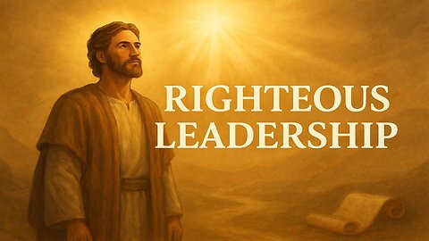 Righteous Leadership: Following God Like Joseph Part 2
