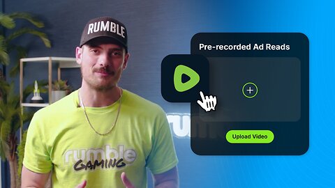 Pre-recorded Ad Reads w/ Rumble Studio