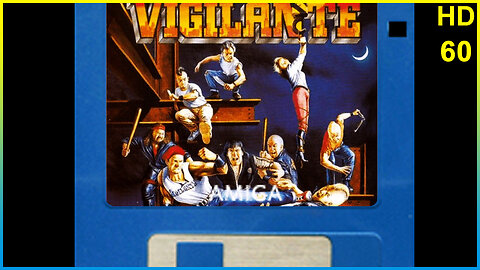 Vigilante. Amiga. Playthrough. Commentary. Lets Play. HD - PugmanPlays