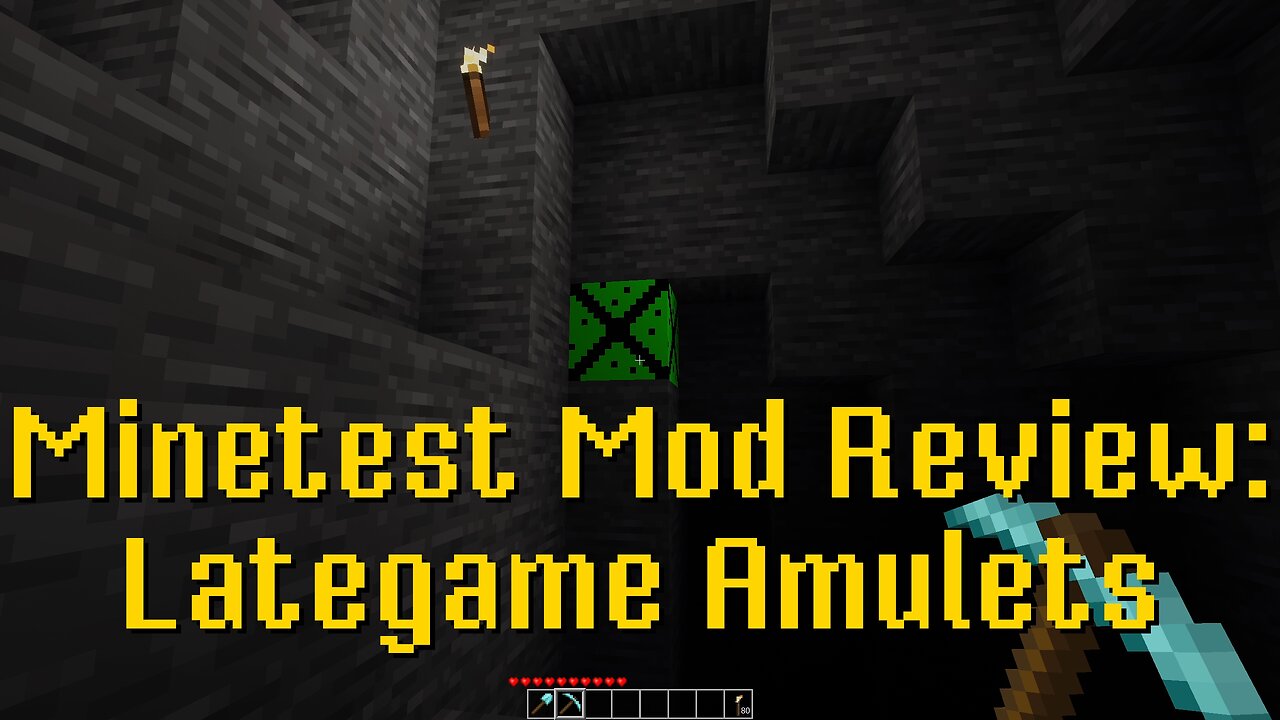 Minetest Mod Review: Lategame Amulets