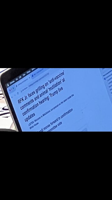 Exposed! Fake News Pre-Craft Smear Headlines Targeting RFK Jr. Before Confirmation Hearing Begins