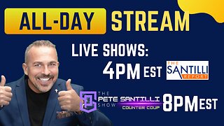 MORNING STREAM Friday October 10, 2025 💣 The Pete Santilli Show & Santilli Report (Live on 10/9/25)
