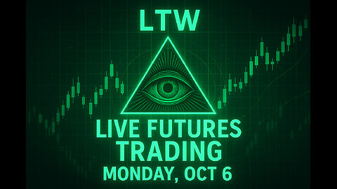🔴 LTW Live Futures Trading – Monday Morning NY Session