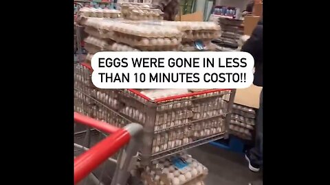 Costco eggs flying off shelves as prices skyrocket