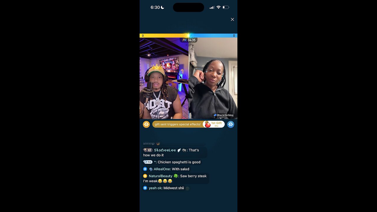 21 BADBIHH LINES WITH LOOZE CANON BIGO LIVE