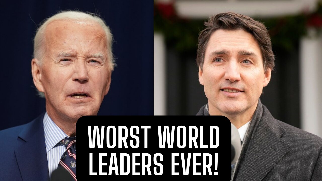 JOE BIDEN AND JUSTIN TRUDEAU UNDER FIRE!