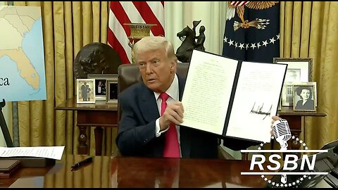 WATCH: President Trump Signs Executive Orders in the Oval Office - 3/6/25