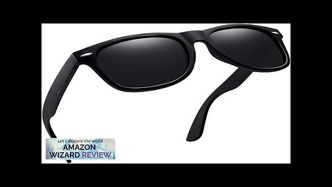 Joopin Square Sunglasses Polarized UV Protection Trendy Designer Sun Glasses Men Women Review