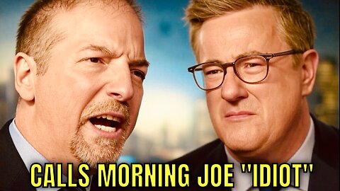 Chuck Todd calls Morning Joe Scarborough “My Idiot Colleague”