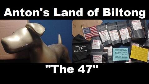 UNBOXING 217: Anton's Land of Biltong "The 47" 4.75 pounds of Biltong, Styxhexenhammer Merch, More!