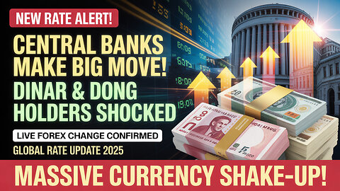 New Rate Alert! Central Banks Move Dinar & Dong Holders Shocked by Latest Update 💥 Iraqi Dinar News!