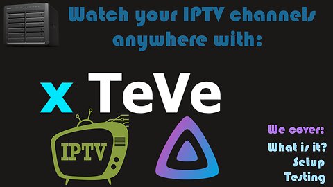 xTeVe + Jellyfin - Watch your IPTV channels anywhere [Video Request]
