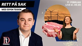Klimarapport: Kjøttavgift og tusenvis av nye vindmøller | Rett på sak 17. februar