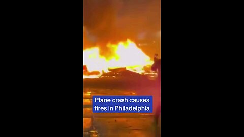 🔥 Philly Plane Crash Ignites Streets in Fireball Chaos! ✈️💥