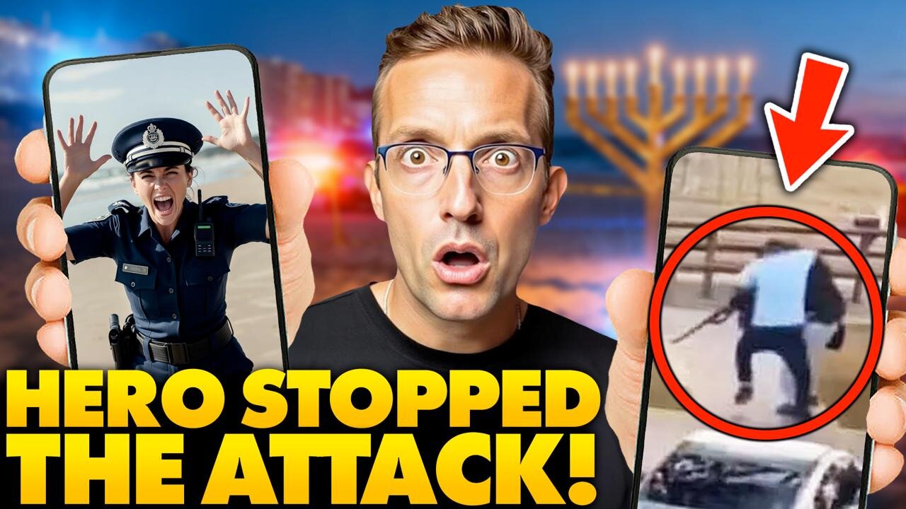 New Video Shows Female Cops SURRENDERING to Terrorists as INSANE Hero Does The Job For Them...