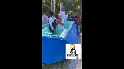 Take me to the water to be baptized 🌊🙏🏾🎵🎶 #baptism #majorscaletv #pastorsanchowilliams