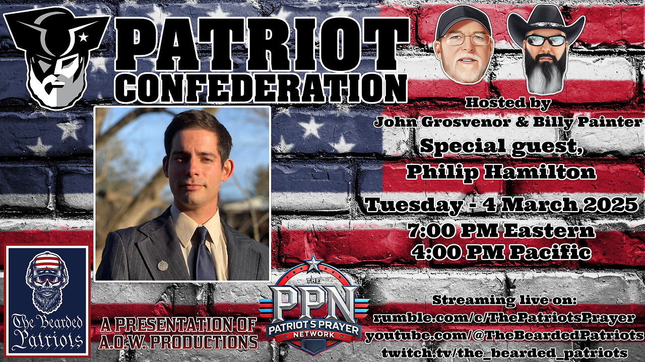 Patriot Confederation - Philip Hamilton Interview (March 4, 2025)