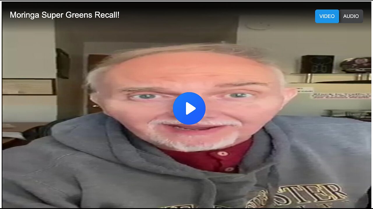 Moringa Super Greens Recall!