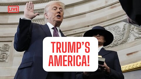LIVE REACTION: INAUGURAL WEEK! 1ST FULL DAY AS PREZ! & MORE..
